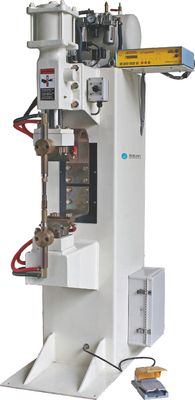 0-50V औद्योगिक स्पॉट वेल्डर 100*100 मिमी प्रतिरोध सीम वेल्डिंग मशीन