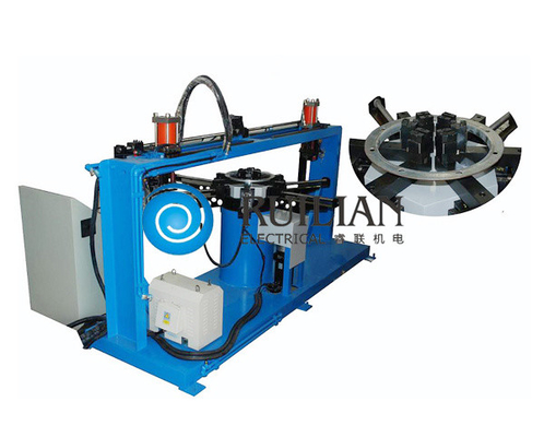 प्रसंस्करण आयुध डिपो 100mm-600mm एयर डक्ट निकला हुआ किनारा पंचिंग मशीन 10KVA