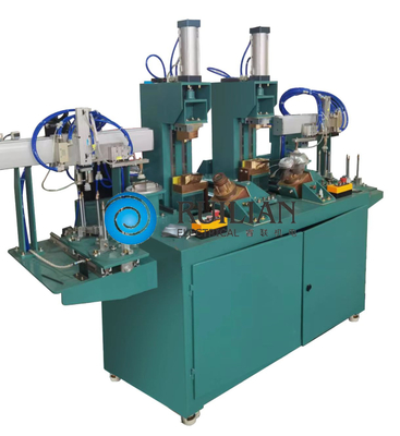 स्वचालित फैन ब्लेड डबल स्टेशन नट स्पॉट वेल्डिंग मशीन 100KVA
