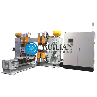 इंटरमीडिएट फ़्रीक्वेंसी स्टेशनरी स्पॉट वेल्डिंग मशीन 0.4Mpa 8.5L / Min