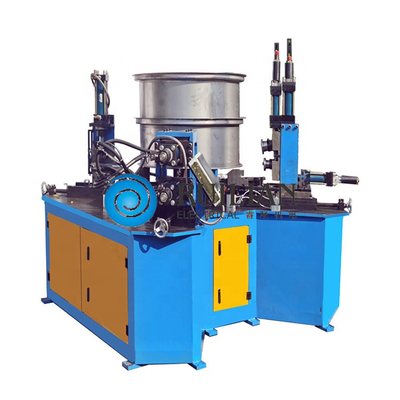 0.4-0.8 मिमी कम कार्बन शीट स्टील एयर डक्ट Flanging मशीन